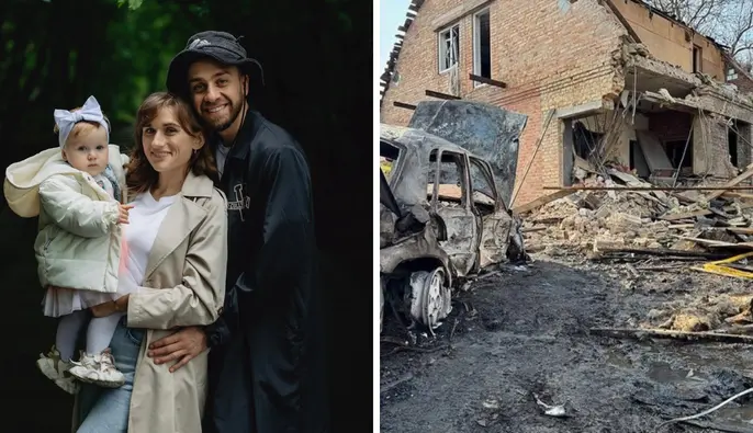 "Ми тільки почали облаштовуватися": будинок відомої блогерки Даші Євтух знищив російський дрон