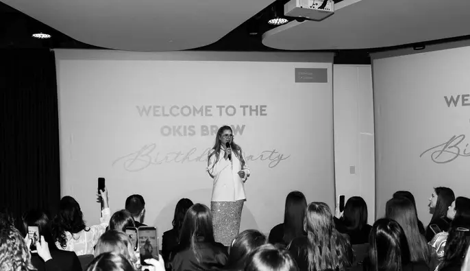 OKIS BROW відсвяткував 7-річчя бренду та презентував нові системи фарб для брів