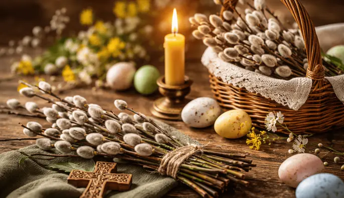 Не я бью, верба бьет! Душевные поздравления с Вербным воскресеньем и яркие открытки