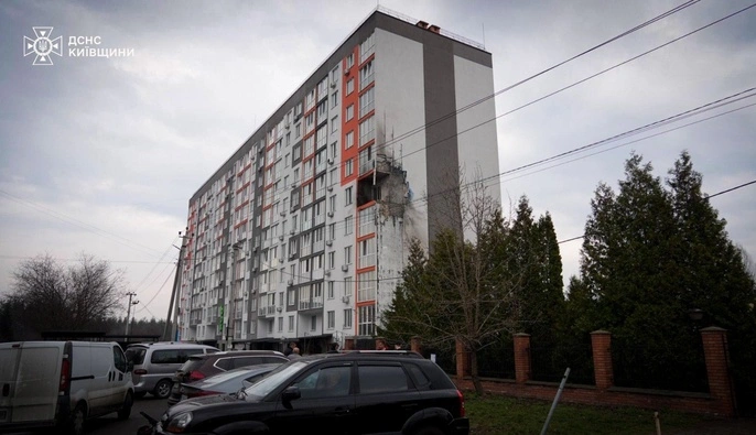 Атака РФ по Київщині: кількість поранених зросла до 8, загинуло близько 20 тварин