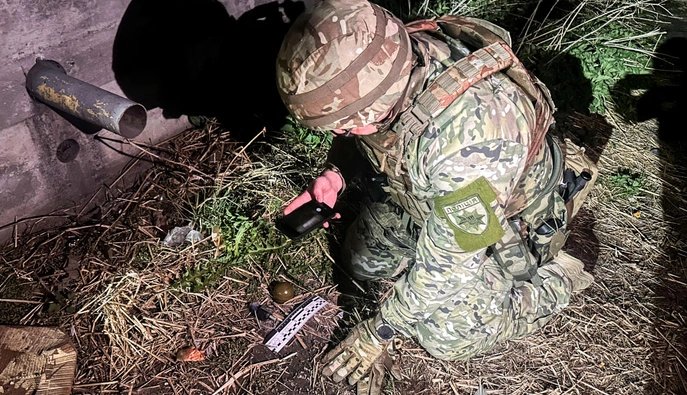 В Ровно находящийся в СЗЧ мужчина угрожал взорвать гранаты