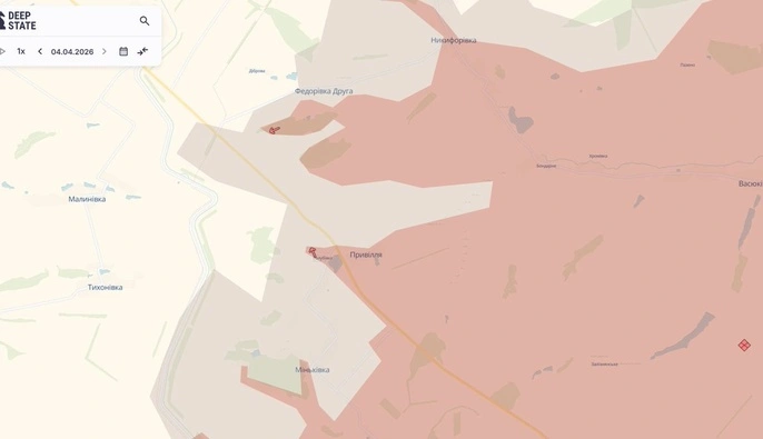 Російські війська просунулися біля Привілля в Донецькій області — DeepState