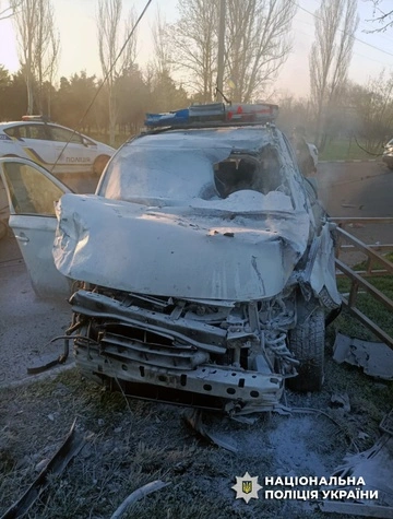 На Херсонщині загинув поліцейський під час атаки російського дрона