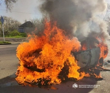 Внаслідок атаки на Нікополь поранено чотирьох мирних жительок 