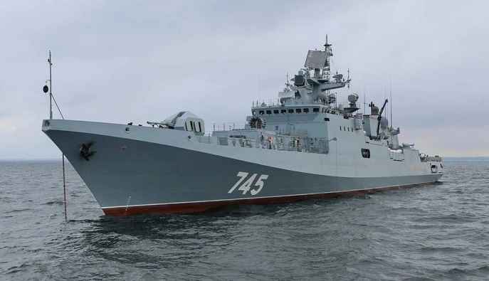 СБС ударили по фрегату 