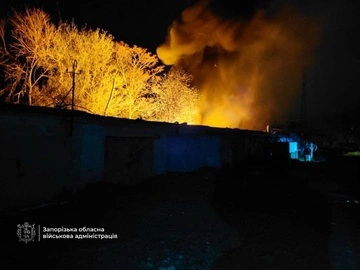 В результате вражеской атаки на Запорожье пострадала 47-летняя женщина