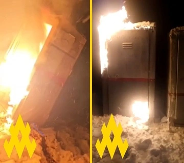 Партизани здійснили дві диверсії на Куп'янському напрямку