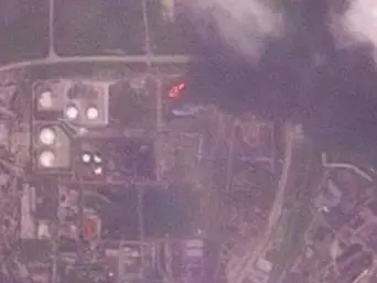 Наслідки атаки по нафтобазі у Феодосії: у мережі з'явились знімки з супутника 