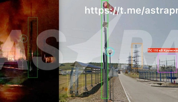 Беспилотники атаковали ЛПДС "Крымская" в Краснодарском крае РФ