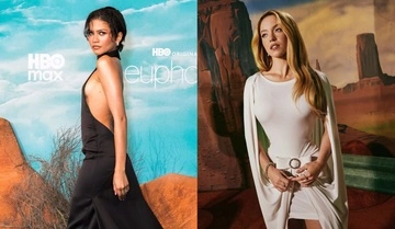 Зендея и Сидни Свини ни разу не стали рядом на презентации "Эйфории"