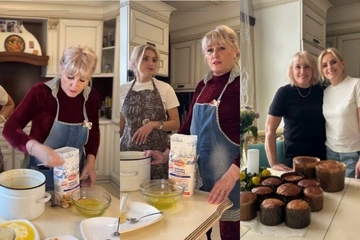 "Ви печете чи купляєте?": Ірина Федишин з мамою напекли пасок та показали фото