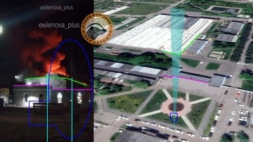 В РФ горит цех на авиационном заводе