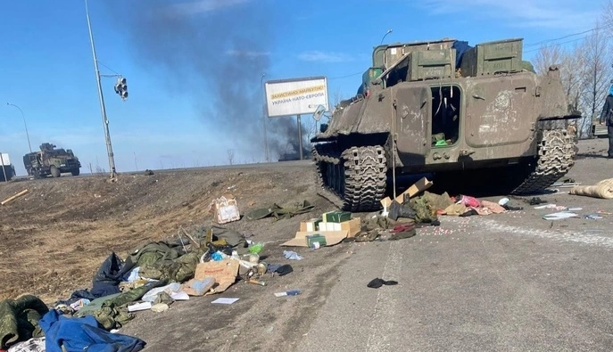 Потери России за сутки выросли на 960 военнослужащих и более 40 артиллерийских систем