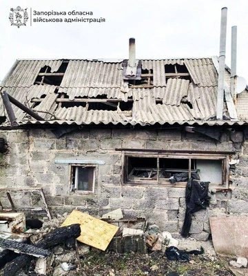 Росіяни здійснили більше 400 обстрілів по 28 населеним пунктам Запорізької області