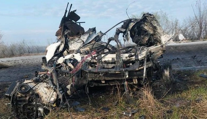 РФ ударила управляемым 