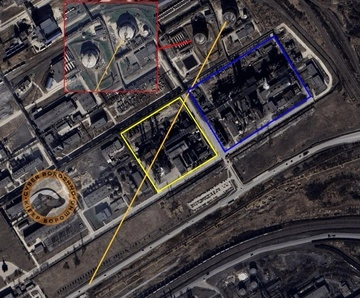 ВСУ атаковали российский завод Череповец-Азот: горят два цеха