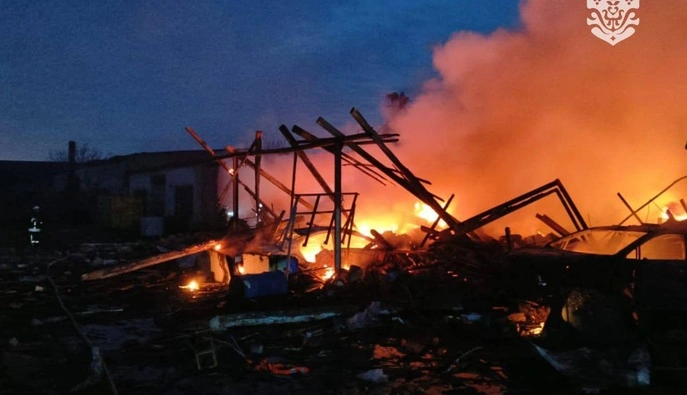 В Одесской области в результате атаки дронов повреждено судно, причал и портовое оборудование