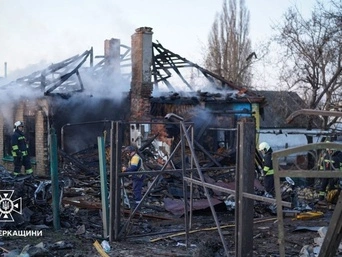 Атака по Черкасах: четверо постраждалих, пошкоджено шість житлових будинків 
