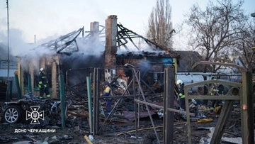 Атака по Черкасах: четверо постраждалих, пошкоджено шість житлових будинків 