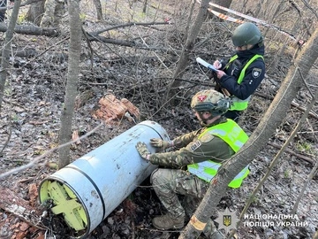 У Києві виявили фрагмент ракети Іскандер-К 