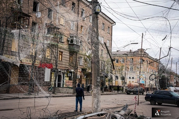 Росіяни скинули КАБина Слов'янськ – фоторепортаж