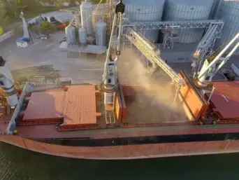 Україна просить Ізраїль пояснити, чому до їхнього порту зайшло судно з краденою пшеницею