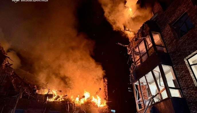 Атака на Дніпро: кількість загиблих зросла до двох, поранених - до 27 