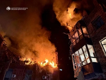 Атака на Дніпро: кількість загиблих зросла до двох, поранених - до 27 