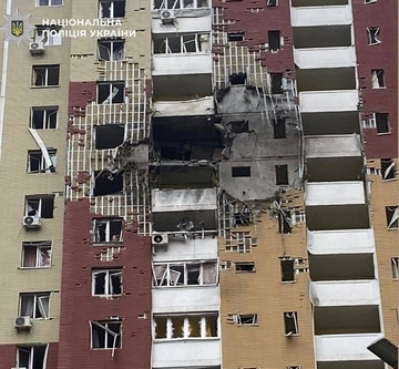 В Києві зросла кількість поранених внаслідок російської атаки