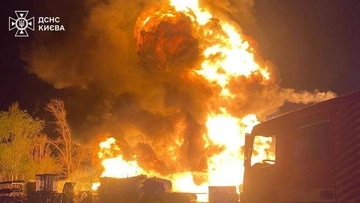 Росіяни вдарили по промисловій зоні в Оболонському районі: у РДА розповіли деталі