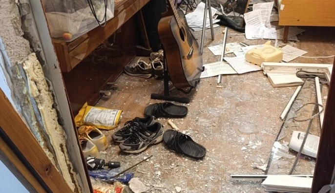 Росіяни пошкодили студентський гуртожиток Одеської національної музичної академії 