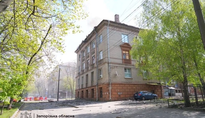 В Запорожье уже семеро пострадавших из-за утренней российской атаки