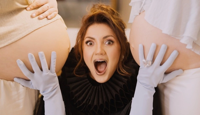 "Хто буде?": Оля Цибульська заінтригувала появою серед вагітних животів