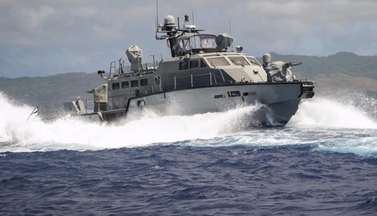 ВМС: Українські сили знищили три катери РФ, які намагалися перетнути Дніпро 