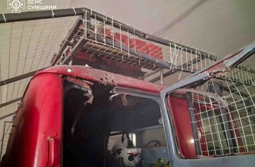 Росіяни прицільно вдарили по підрозділу ДСНС на Сумщині