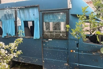 Прокуратура: на Днепропетровщине РФ снова ударила FPV-дроном по маршрутке