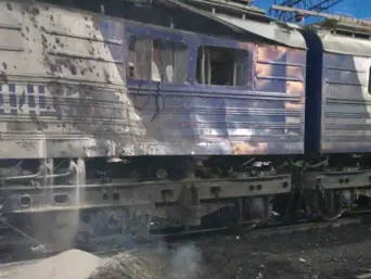 У Запоріжжі дрон вдарив по залізниці - загинув помічник машиніста