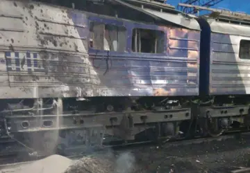 В Запорожье дрон упал на железную дорогу — погиб помощник машиниста