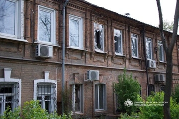 Утренняя атака РФ на Днепр – зафиксированы пожары, повреждены жилые дома