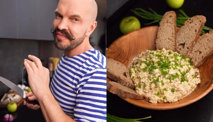 "Самый вкусный – когда нарезан руками": Ярославский поделился рецептом сочного форшмака