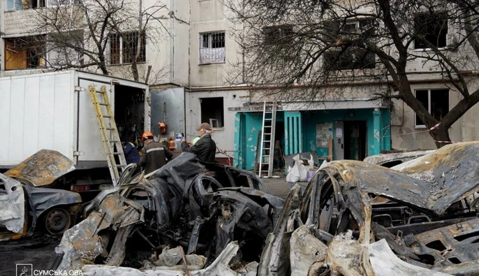 Атака на Суми у ніч на 21 квітня: у міськраді назвали нову кількість постраждалих
