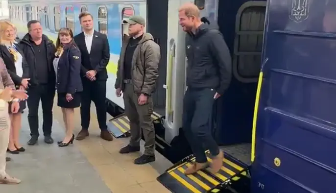 Принц Гаррі прибув до Києва з неанонсованим візитом