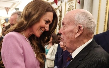 Рідкісний колір і прикраси Єлизавети: образ Кейт Міддлтон на заході пам'яті королеви