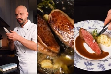 "Раджу не пересмажувати": Ярославський розповів,  як приготувати філе качки та "ризотто" із селери