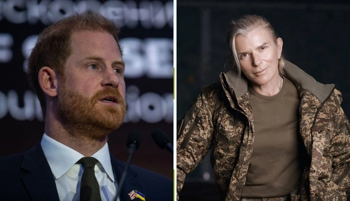 Принц Гарри трогательно обнял Тайру во время визита в Киев: эмоциональные кадры 