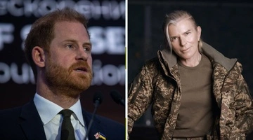 Принц Гарри трогательно обнял Тайру во время визита в Киев: эмоциональные кадры 