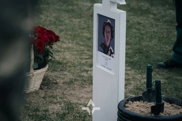 В Киеве простились с российским добровольцем подразделения ГУР "Легион "Свобода России"