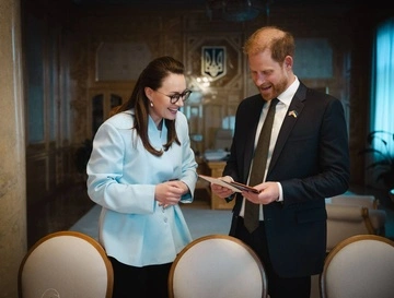 Свириденко зустрілась з принцом Гаррі під час візиту до Києва: деталі 