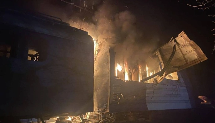 Росія у 2025-му близько 1,2 тис. разів атакувала залізничну інфраструктуру України — 