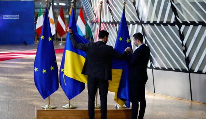 Bloomberg: Лидеры Евросоюза поддержали начало переговоров о вступлении Украины